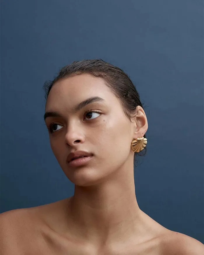 Reliquia Jewellery Studs Leilani Earrings In Gold 8211 Women Reliquia Jewellery Studs Leilani Earrings In Gold 8211 Women