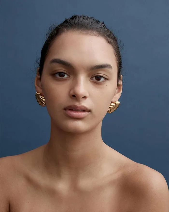 Reliquia Jewellery Studs Leilani Earrings In Gold 8211 Women Reliquia Jewellery Studs Leilani Earrings In Gold 8211 Women