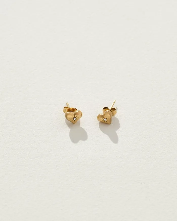 Reliquia Jewellery Studs Walker Earrings In GoldCrystal 8211 Women