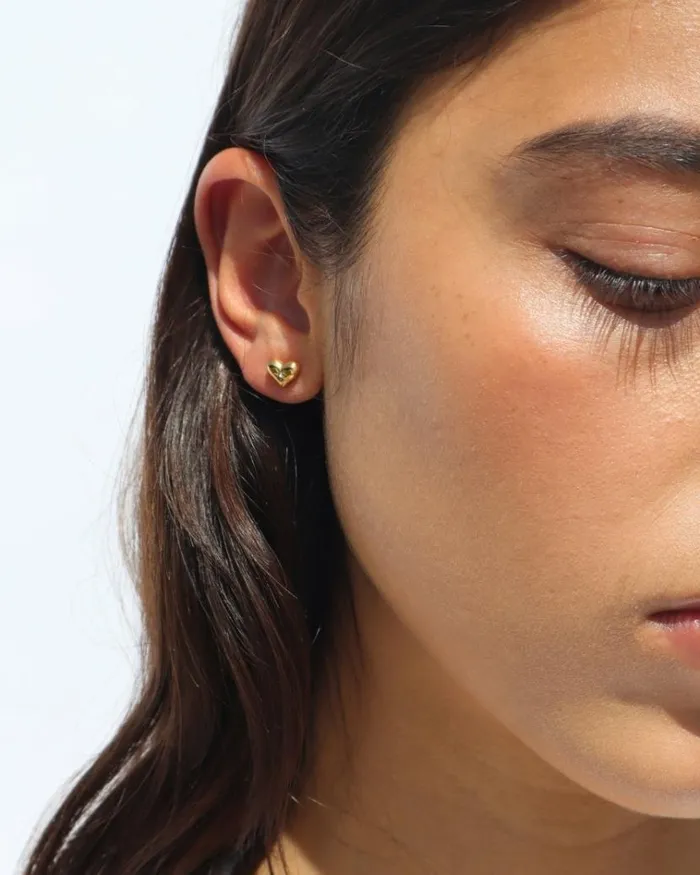 Reliquia Jewellery Studs Walker Earrings In GoldCrystal 8211 Women Reliquia Jewellery Studs Walker Earrings In GoldCrystal 8211 Women