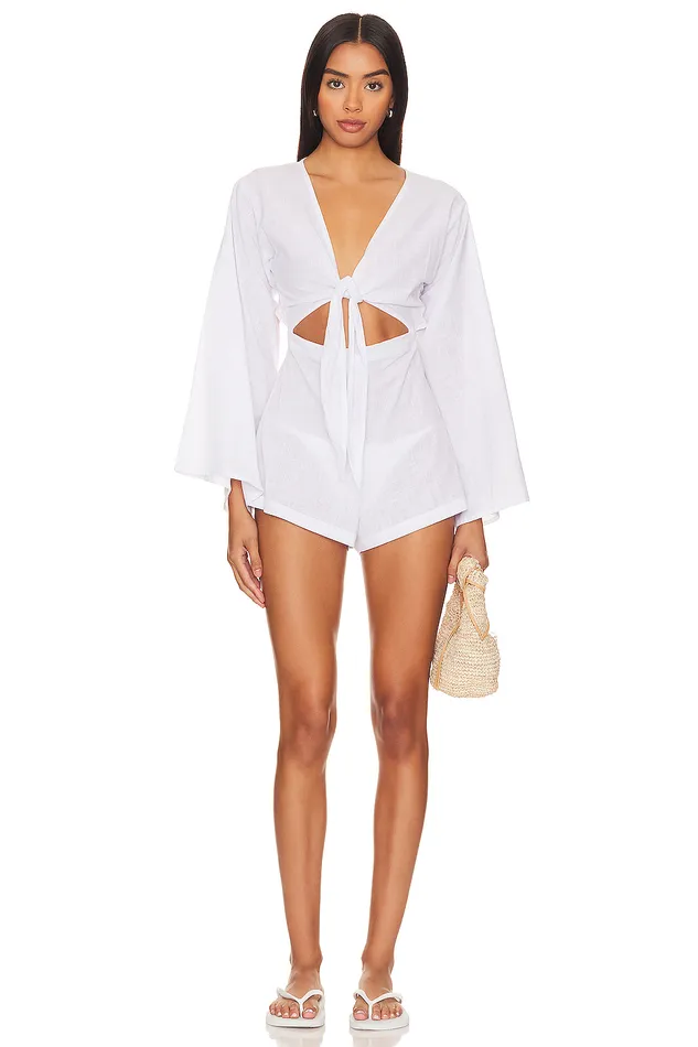 Rompers Women Lovers and Friends Summer Air Romper White