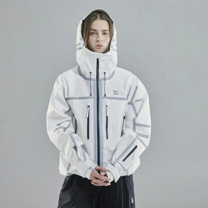 Shell and Light Jackets Men 66 North gisa White Lamb