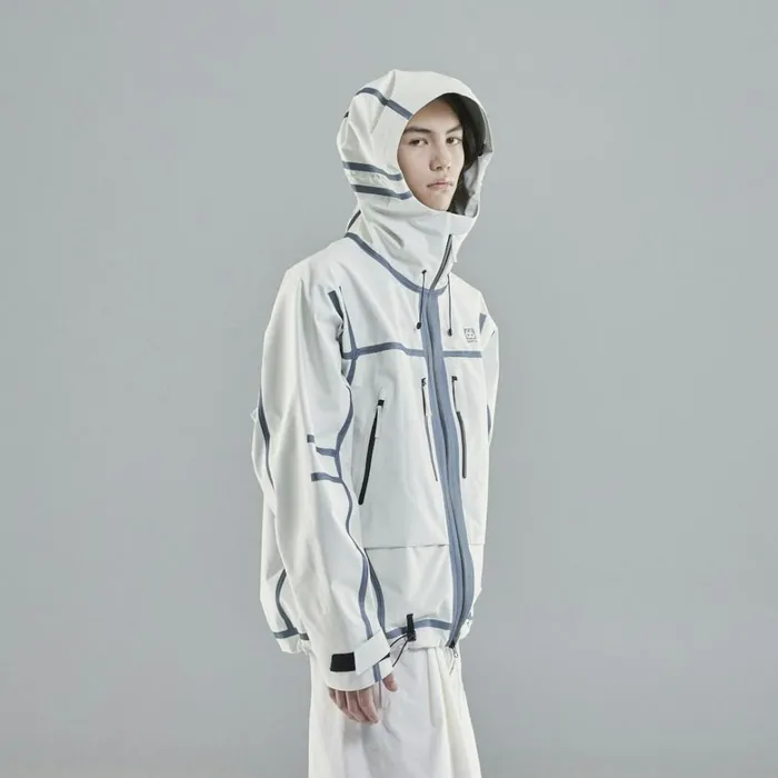 Shell and Light Jackets Men 66 North gisa White Lamb