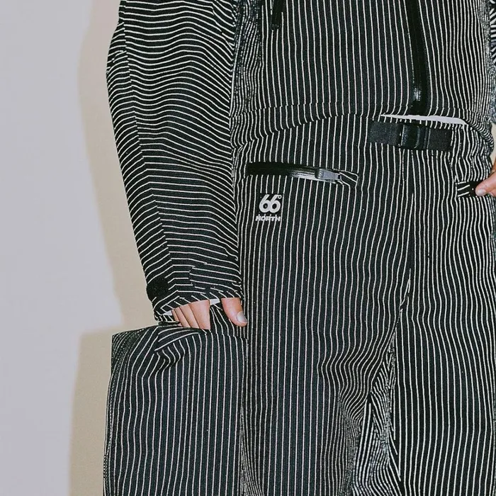 Shell Pants Men 66 North Reflective Capsule Special Edition Black Silver