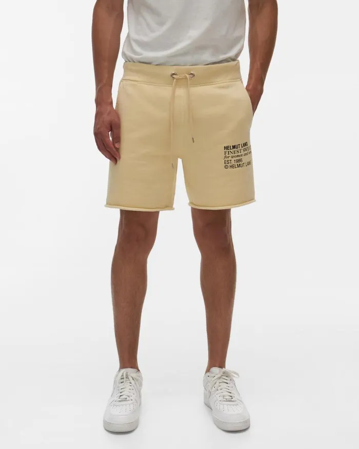 Shorts Men Helmut Lang Finest Masc Sweat Short Muslin