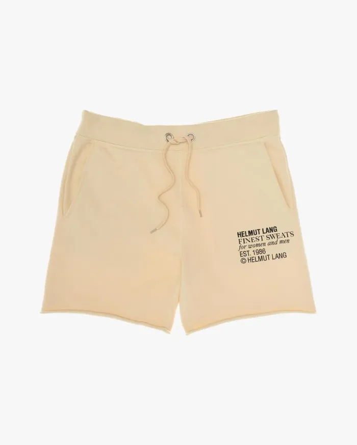 Shorts Men Helmut Lang Finest Masc Sweat Short Muslin