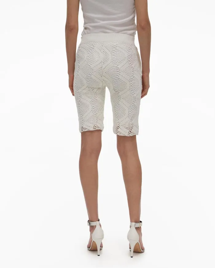 Shorts Women Helmut Lang Crochet Short Plaster