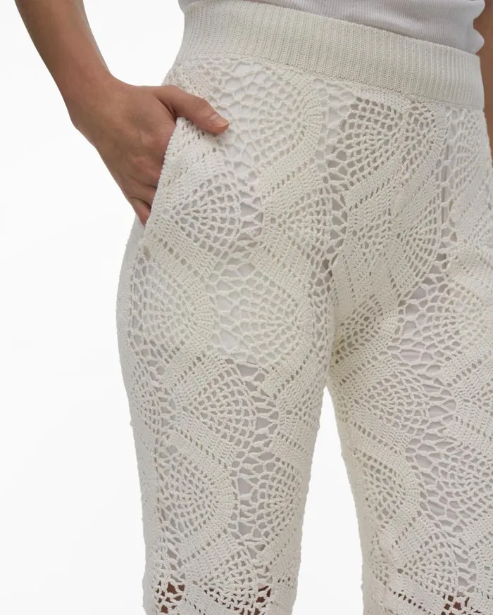 Shorts Women Helmut Lang Crochet Short Plaster