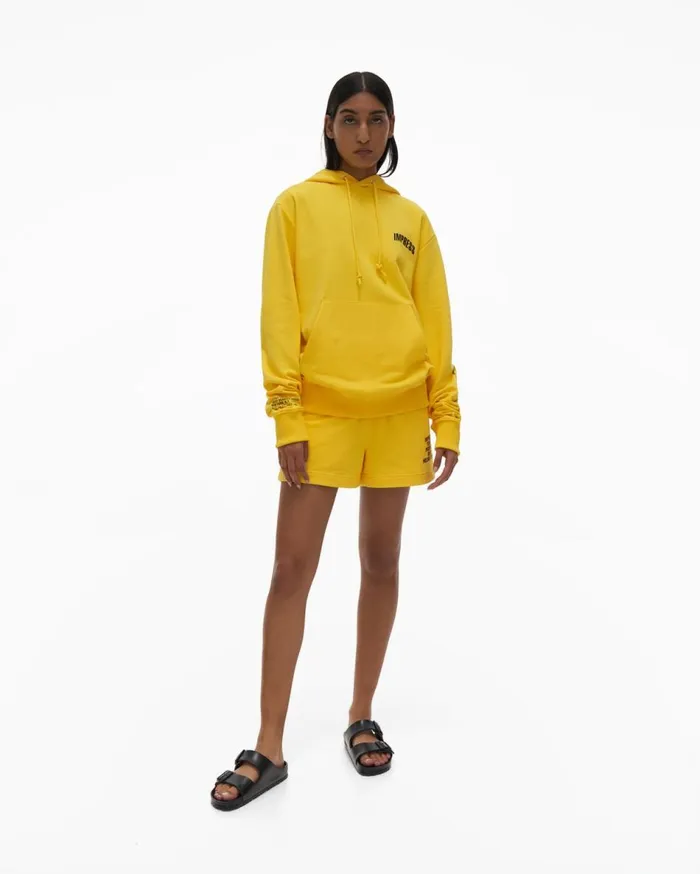 Shorts Women Helmut Lang Impress Short Laser Yellow