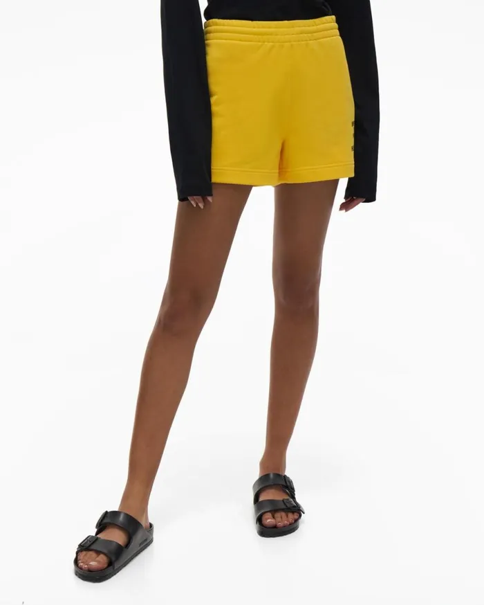 Shorts Women Helmut Lang Impress Short Laser Yellow