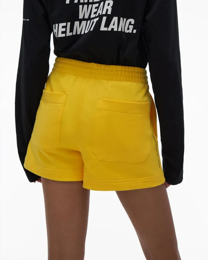 Shorts Women Helmut Lang Impress Short Laser Yellow