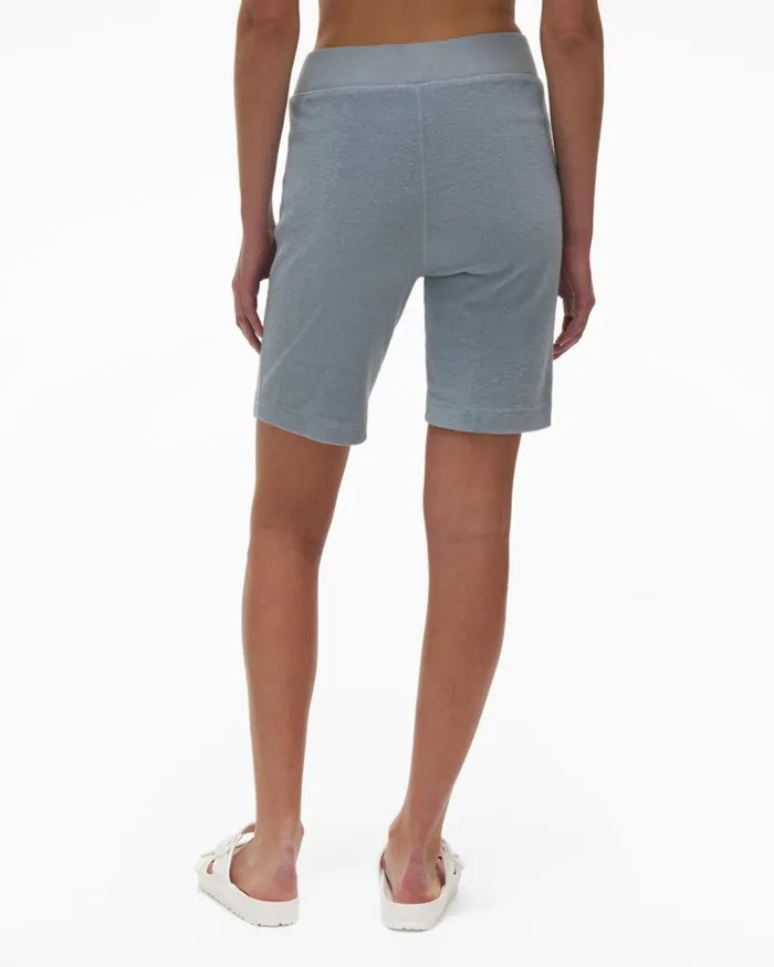 Shorts Women Helmut Lang Towel Terry Short Space Grey