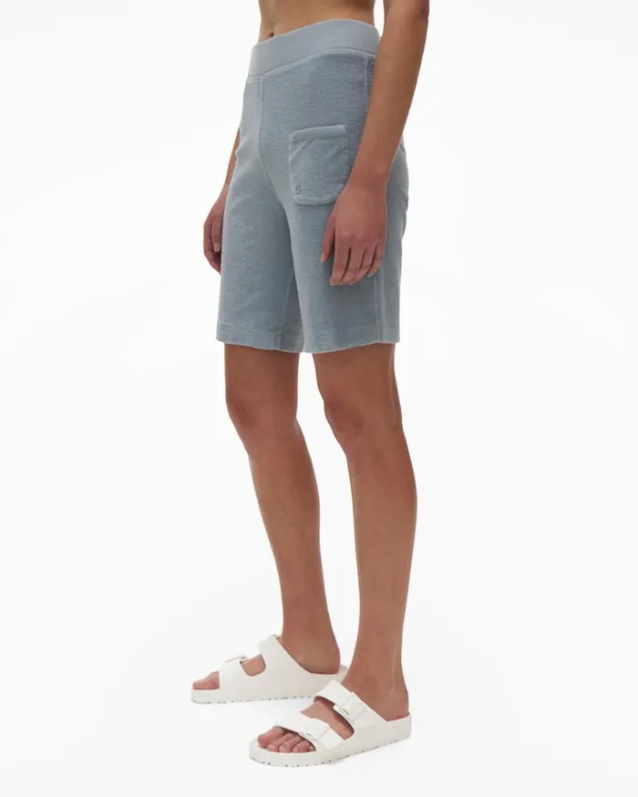 Shorts Women Helmut Lang Towel Terry Short Space Grey