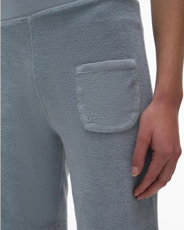 Shorts Women Helmut Lang Towel Terry Short Space Grey