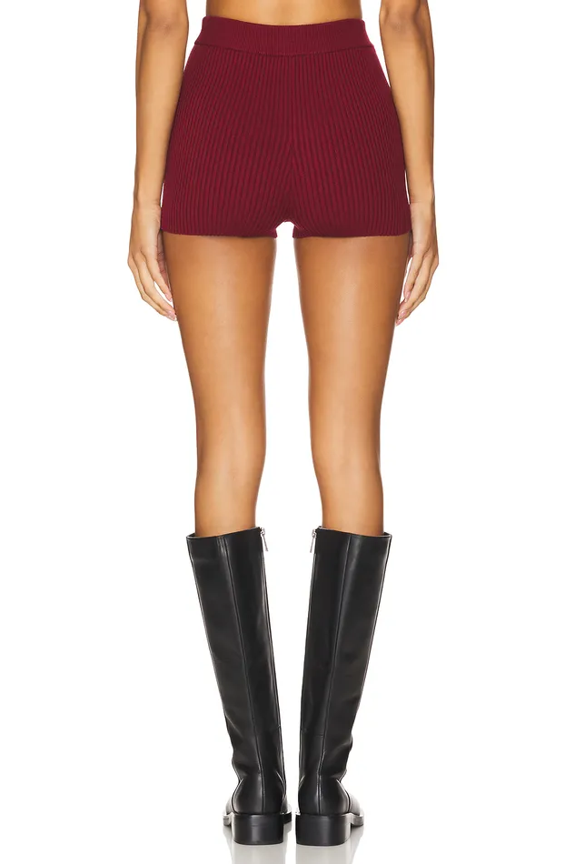 Shorts Women Lovers and Friends Aine Short Burgundy Shorts Women Lovers and Friends Aine Short Burgundy