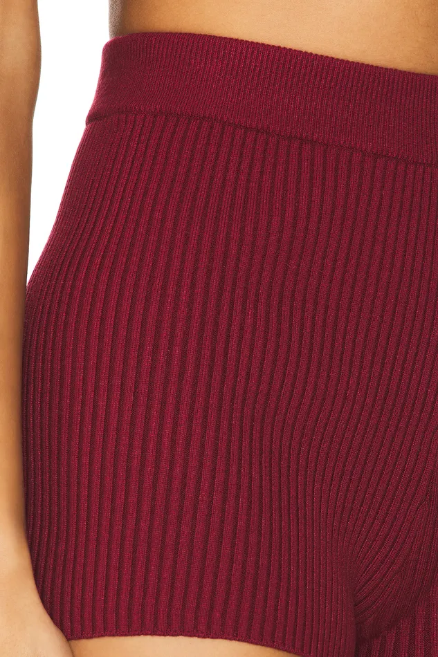 Shorts Women Lovers and Friends Aine Short Burgundy Shorts Women Lovers and Friends Aine Short Burgundy