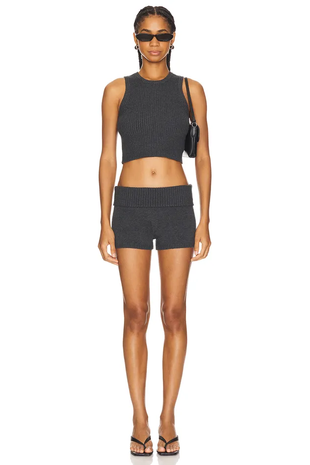 Shorts Women Lovers and Friends Ofelia Mini Short Grey Shorts Women Lovers and Friends Ofelia Mini Short Grey