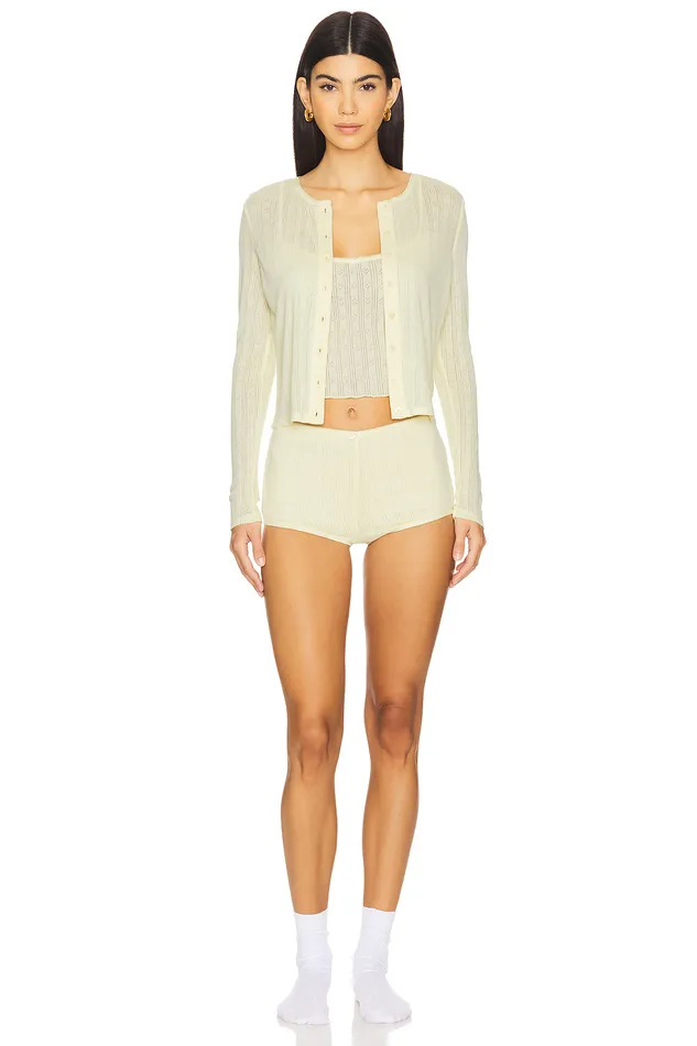 Shorts Women Lovers and Friends Presley Short Butter Yellow Shorts Women Lovers and Friends Presley Short Butter Yellow