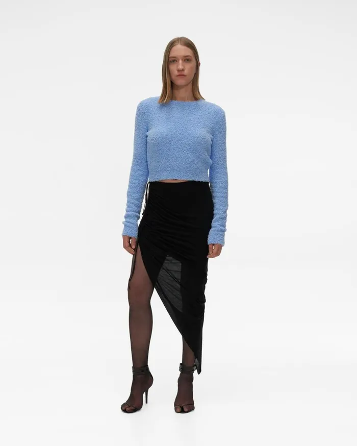 Skirts Women Helmut Lang Drawstring Skirt Onyx