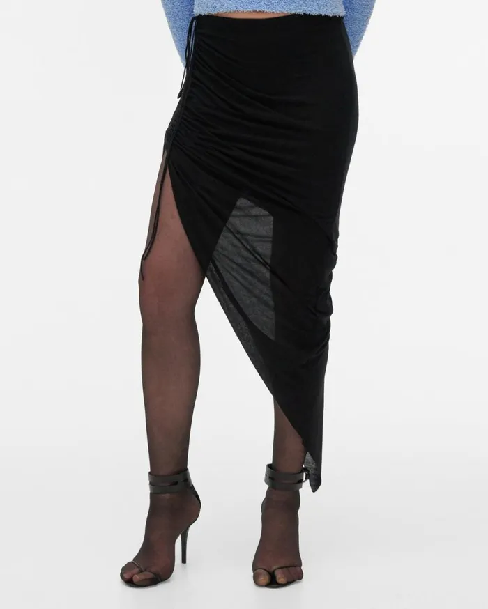 Skirts Women Helmut Lang Drawstring Skirt Onyx