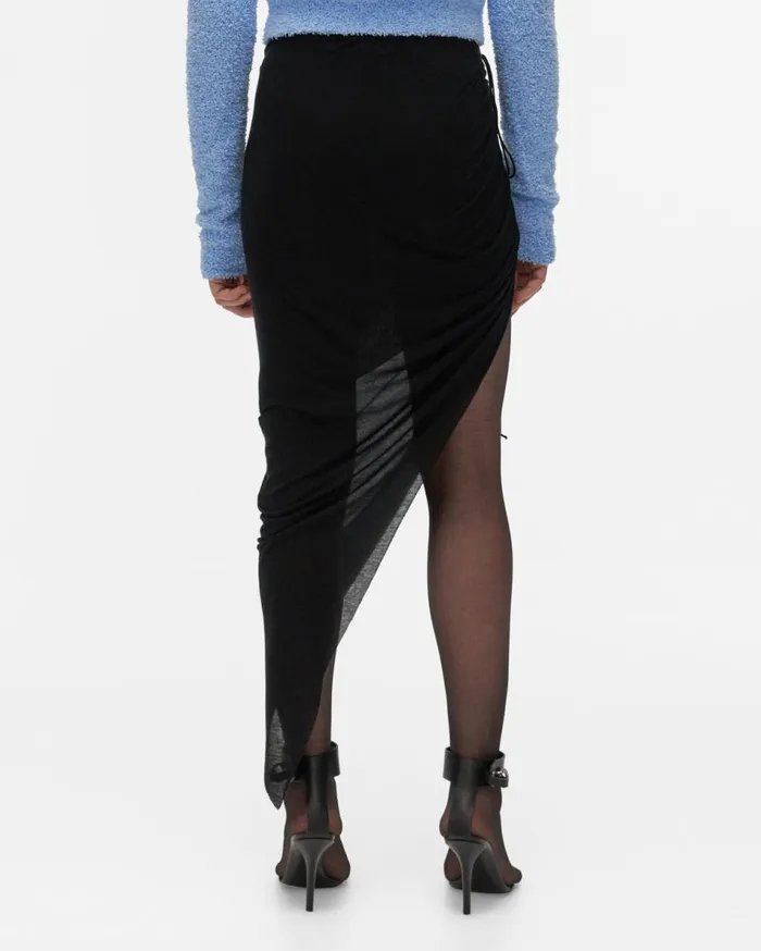 Skirts Women Helmut Lang Drawstring Skirt Onyx