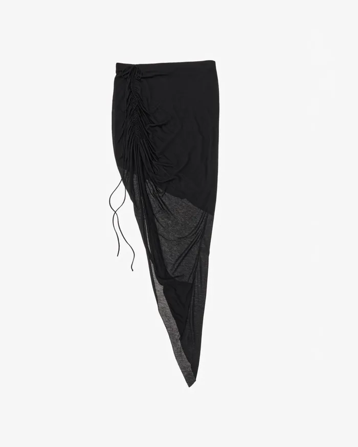 Skirts Women Helmut Lang Drawstring Skirt Onyx