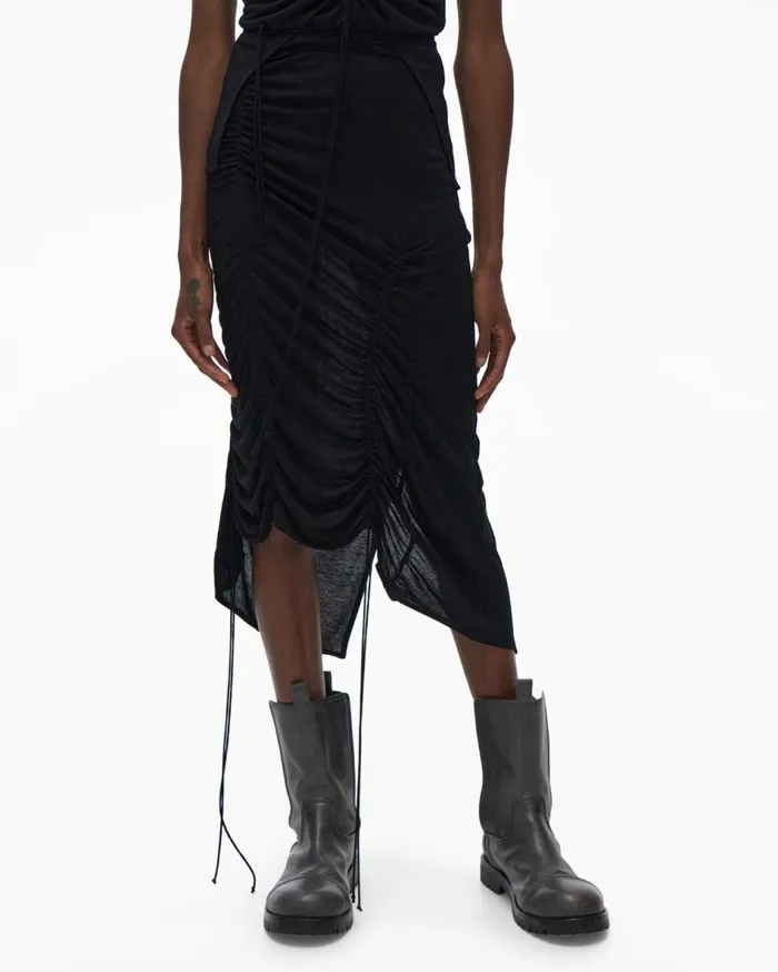 Skirts Women Helmut Lang Scala Skirt Basalt Black