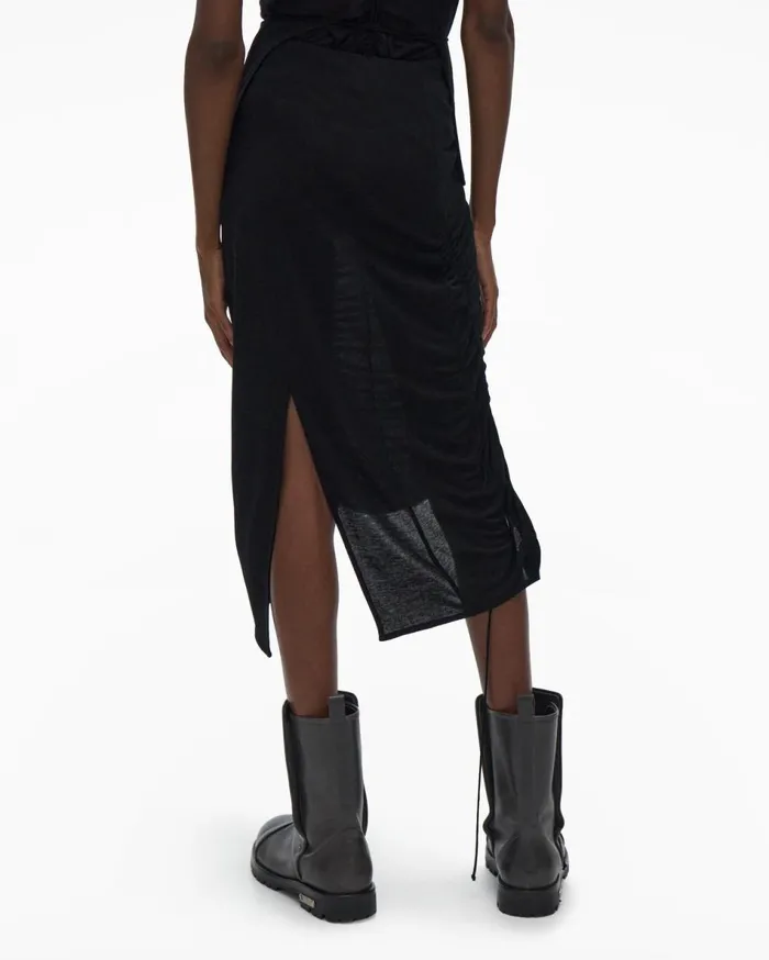 Skirts Women Helmut Lang Scala Skirt Basalt Black