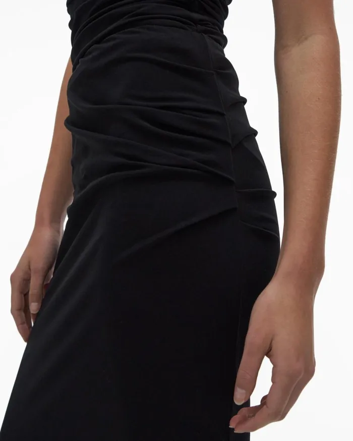 Skirts Women Helmut Lang Twist Skirt Basalt Black