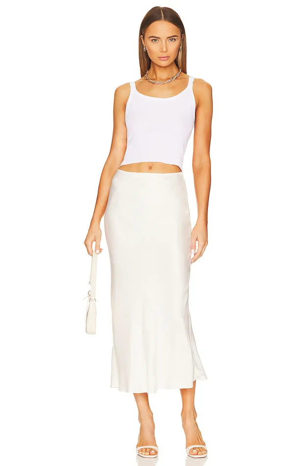 Skirts Women Lovers and Friends Blair Skirt White Skirts Women Lovers and Friends Blair Skirt White