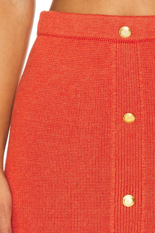 Skirts Women Lovers and Friends Christa Mini Skirt Red Skirts Women Lovers and Friends Christa Mini Skirt Red