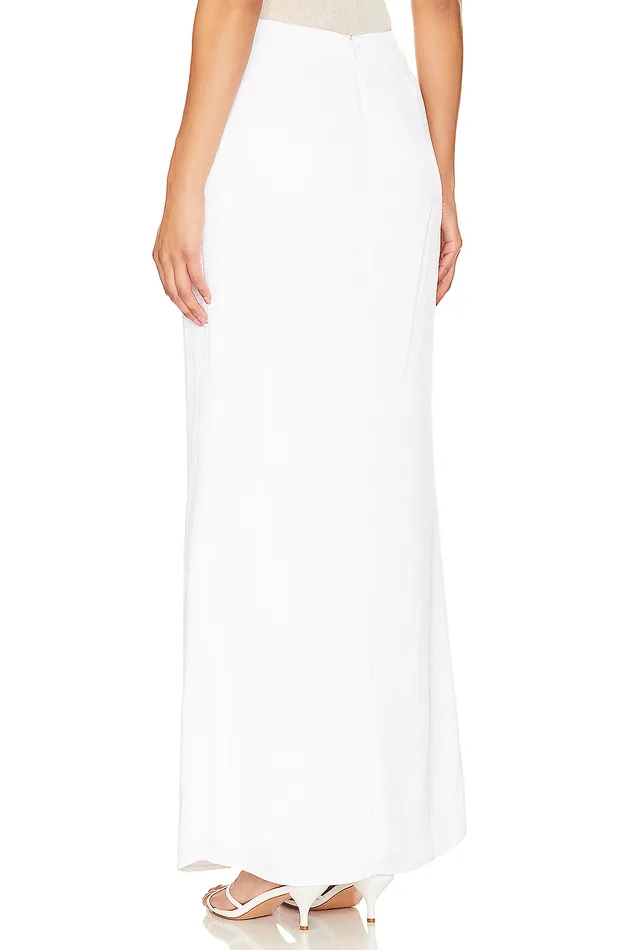 Skirts Women Lovers and Friends Cosima Maxi Skirt White Skirts Women Lovers and Friends Cosima Maxi Skirt White