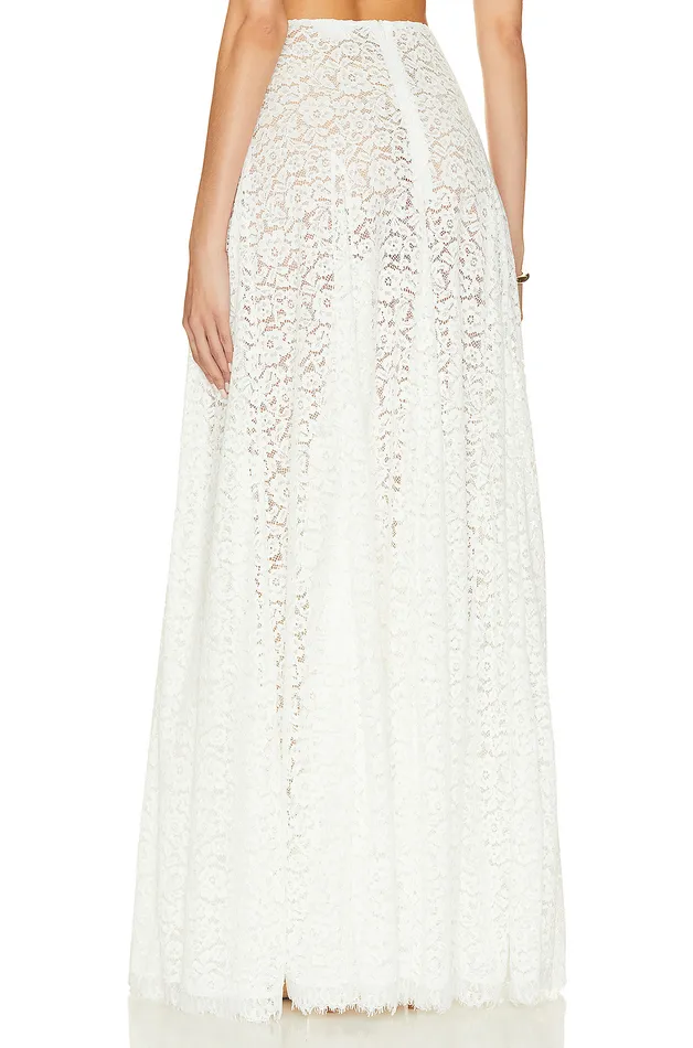 Skirts Women Lovers and Friends Emilia Skirt White Lace Skirts Women Lovers and Friends Emilia Skirt White Lace