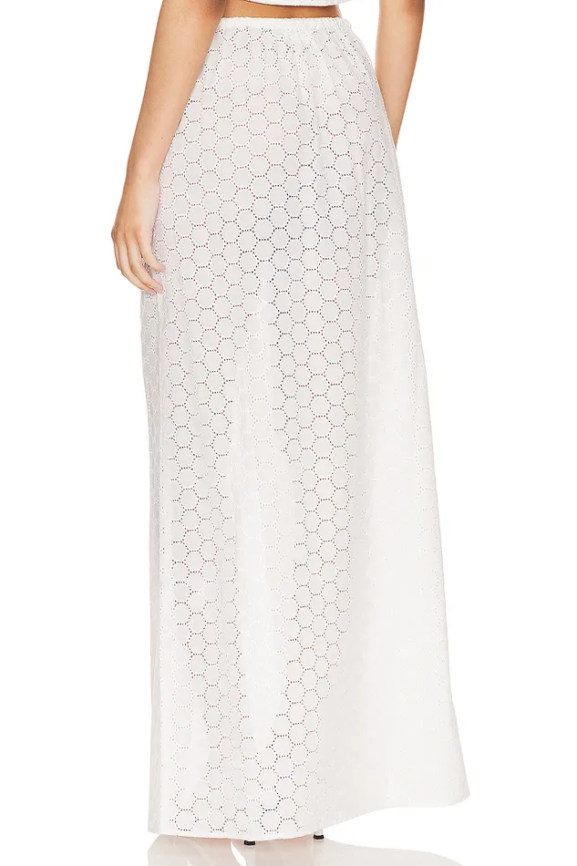 Skirts Women Lovers and Friends Fiona Maxi Skirt White Skirts Women Lovers and Friends Fiona Maxi Skirt White