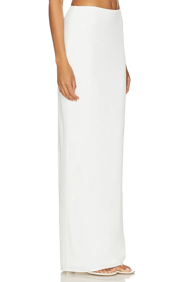 Skirts Women Lovers and Friends Imani Maxi Skirt Opal White Skirts Women Lovers and Friends Imani Maxi Skirt Opal White