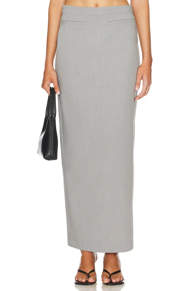 Skirts Women Lovers and Friends Jones Maxi Skirt Gray
