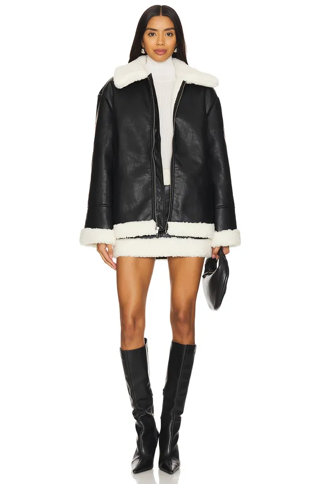 Skirts Women Lovers and Friends Luanne Mini Skirt Black Skirts Women Lovers and Friends Luanne Mini Skirt Black