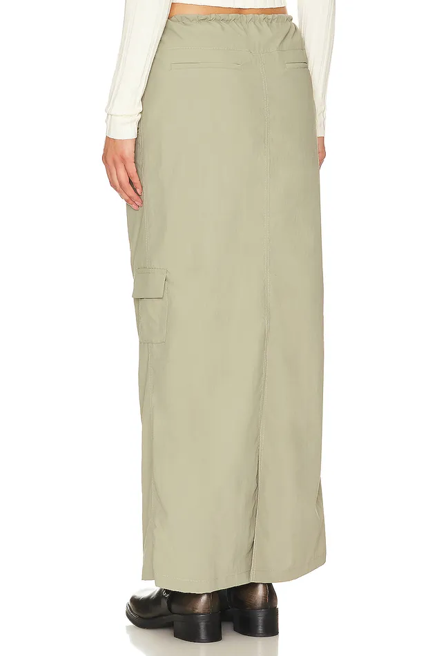 Skirts Women Lovers and Friends Marni Maxi Skirt Sage Green Skirts Women Lovers and Friends Marni Maxi Skirt Sage Green