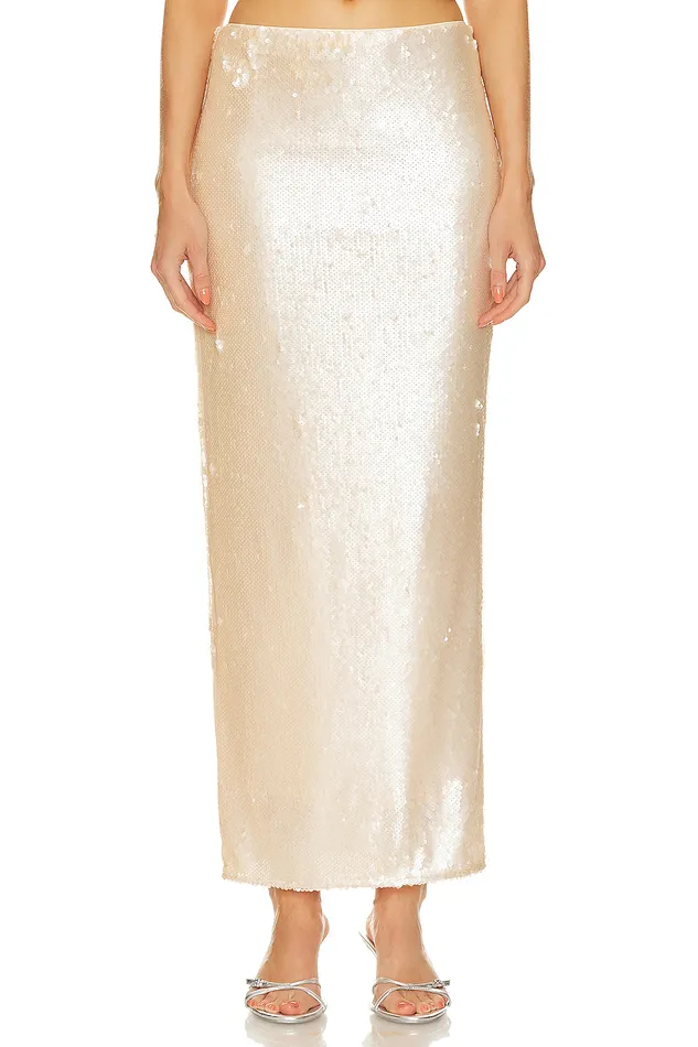Skirts Women Lovers and Friends X Bridget Lilium Skirt Beige Neutral