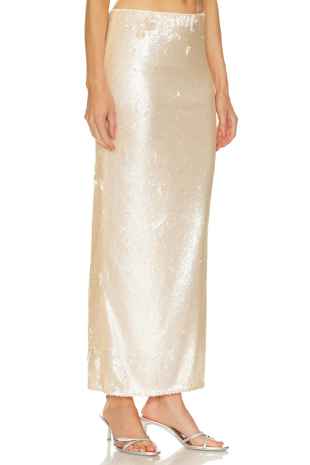 Skirts Women Lovers and Friends X Bridget Lilium Skirt Beige Neutral Skirts Women Lovers and Friends X Bridget Lilium Skirt Beige Neutral