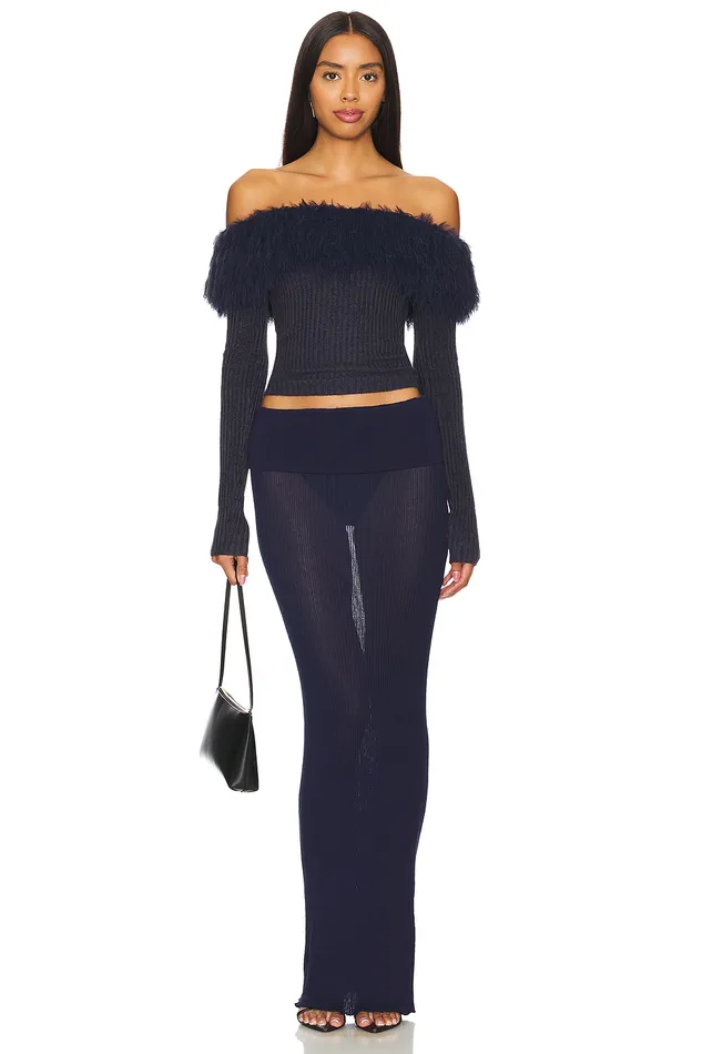 Sweaters and Knits Women Lovers and Friends Analee Sweater Navy