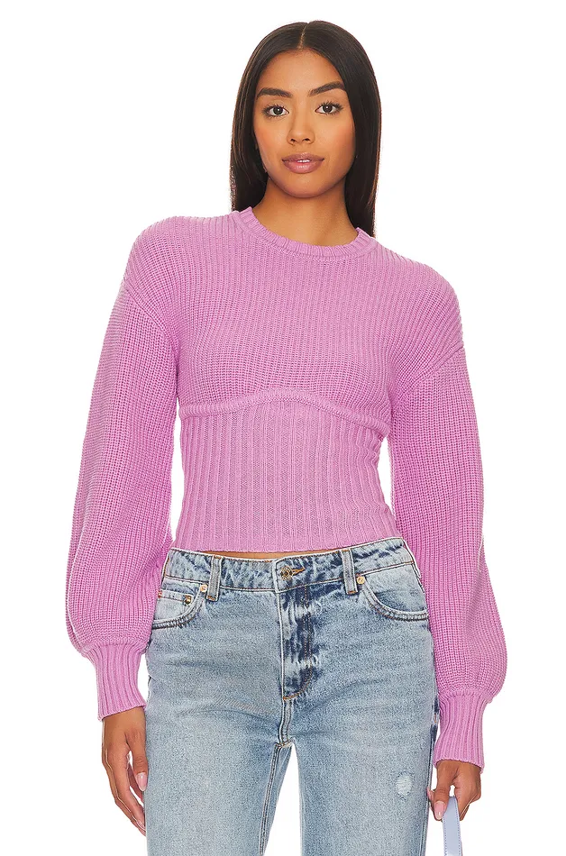 Sweaters and Knits Women Lovers and Friends Anastasia Knit Sweater Pink