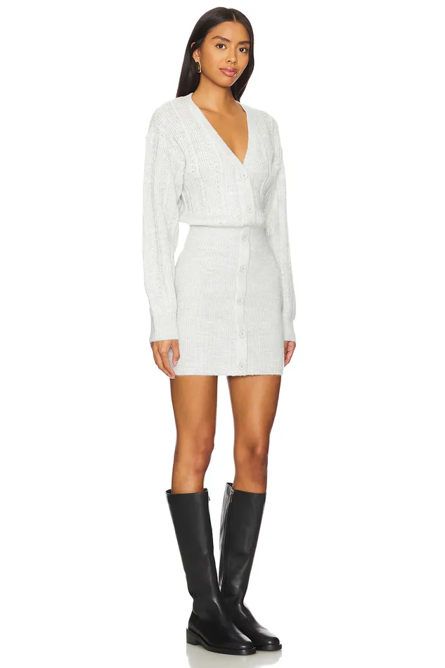 Sweaters and Knits Women Lovers and Friends Brylee Mini Dress Heather Grey Sweaters and Knits Women Lovers and Friends Brylee Mini Dress Heather Grey