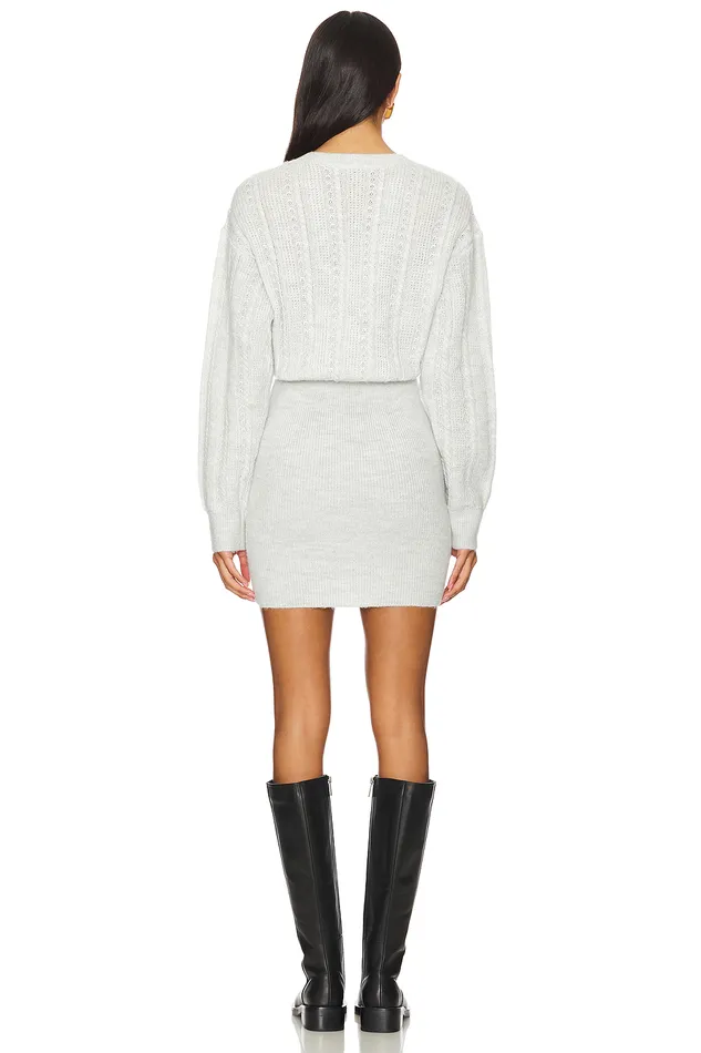 Sweaters and Knits Women Lovers and Friends Brylee Mini Dress Heather Grey Sweaters and Knits Women Lovers and Friends Brylee Mini Dress Heather Grey