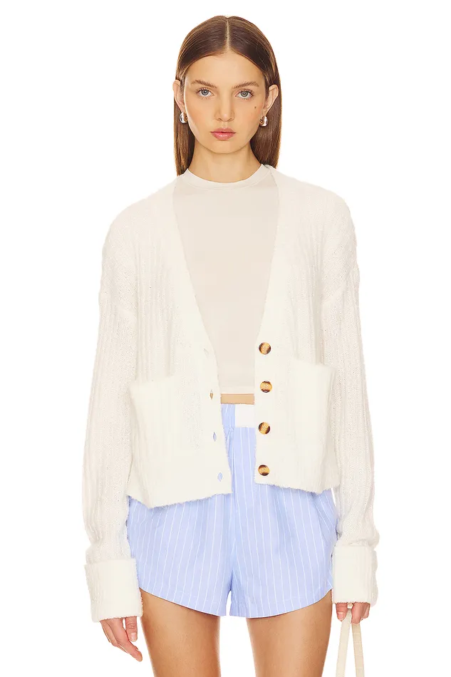 Sweaters and Knits Women Lovers and Friends Caroline Cardigan Ivory
