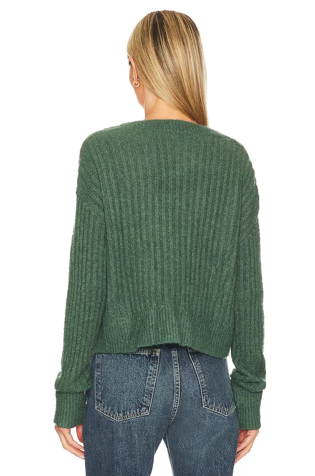 Sweaters and Knits Women Lovers and Friends Caroline Cardigan Moss Sweaters and Knits Women Lovers and Friends Caroline Cardigan Moss