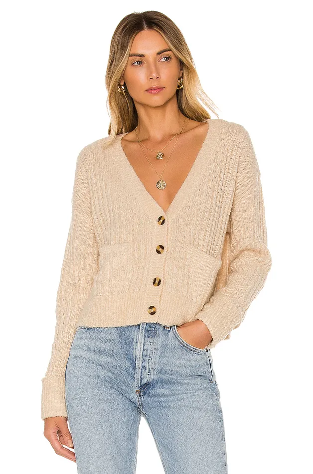 Sweaters and Knits Women Lovers and Friends Caroline Cardigan Neutral