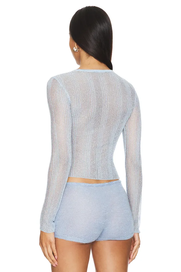 Sweaters and Knits Women Lovers and Friends Elia Sweater Baby Blue
