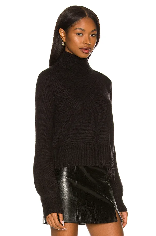 Sweaters and Knits Women Lovers and Friends Granite Sweater Black Sweaters and Knits Women Lovers and Friends Granite Sweater Black