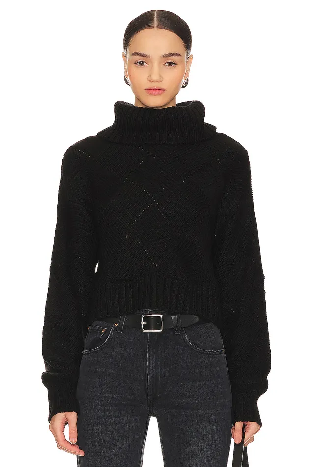 Sweaters and Knits Women Lovers and Friends Lilah Turtleneck Black